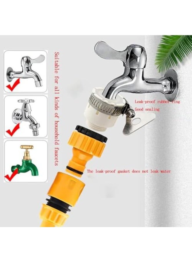 Garden Hose, 30-Meter Thick Hose, Durable Hose,  Household High-Pressure Water Gun Head, Car Wash Adjustable Nozzle, Powerful Water Spray, Suitable for Watering Lawns, Gardens and Patios, Outdoor Cleaning (30M) - Image 2