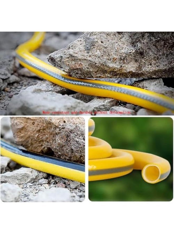 Garden Hose, 30-Meter Thick Hose, Durable Hose,  Household High-Pressure Water Gun Head, Car Wash Adjustable Nozzle, Powerful Water Spray, Suitable for Watering Lawns, Gardens and Patios, Outdoor Cleaning (30M) - Image 4
