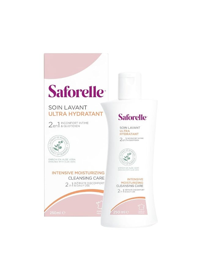 Saforelle Intensive Moisturizing Cleansing Care 250ml - Image 4