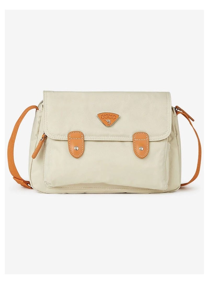 Jump Cassis Riviera Shoulder Bag Beige - Image 1