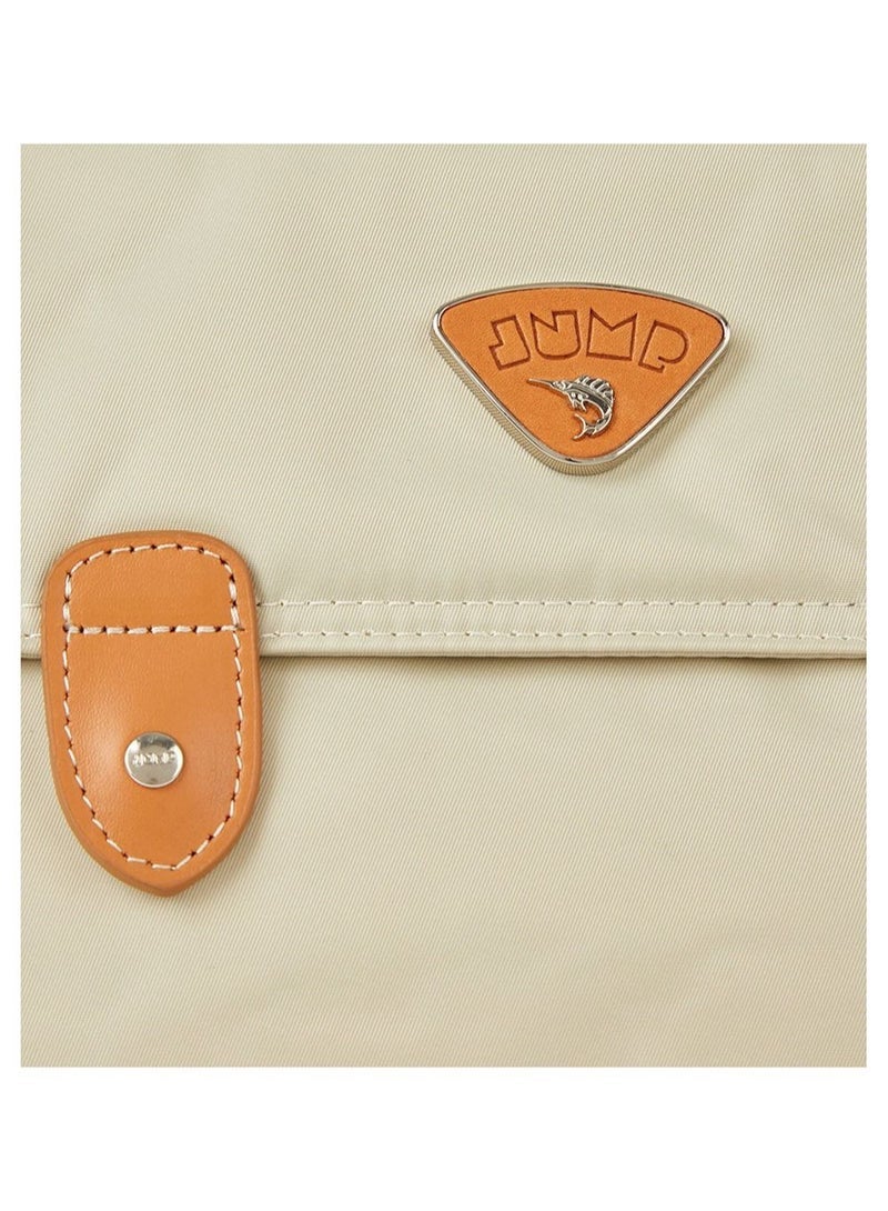 Jump Cassis Riviera Shoulder Bag Beige - Image 4