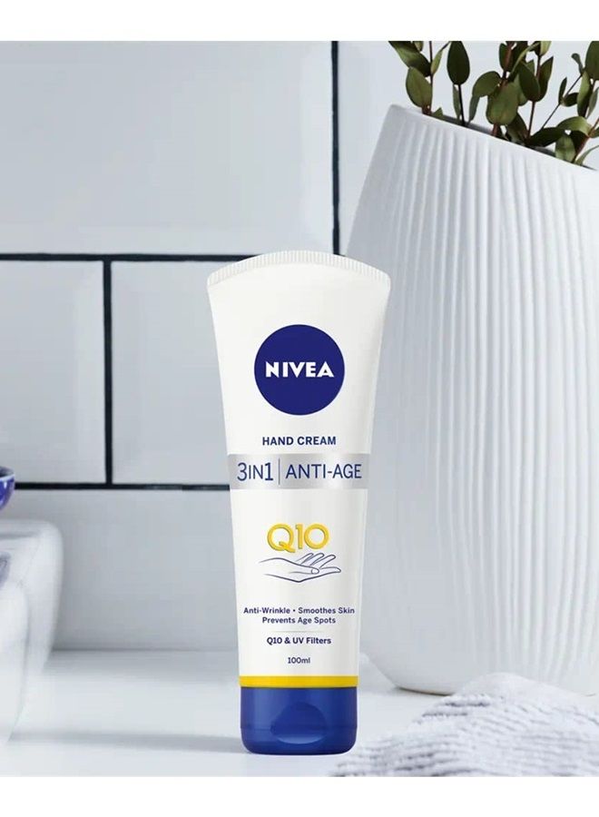 Nivea كريم نيفيا كيو 10 بلس للعناية باليدين ومقاومة علامات التقدم في السن (100 مل) - Image 4