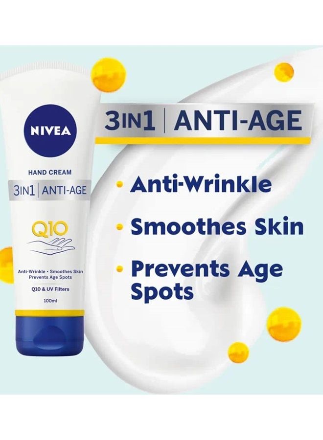 Nivea كريم نيفيا كيو 10 بلس للعناية باليدين ومقاومة علامات التقدم في السن (100 مل) - Image 2