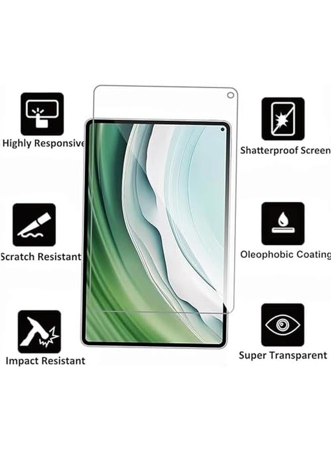 2 Pack Screen Protector Compatible With Huawei Matepad Pro 11 Inch 2024 9H Hardness Tempered Glass Film Ultra Resistant Anti Fingerprints Hd Clear Tablet Film For Huawei Matepad Pro 11 Inch 2024 - Image 4