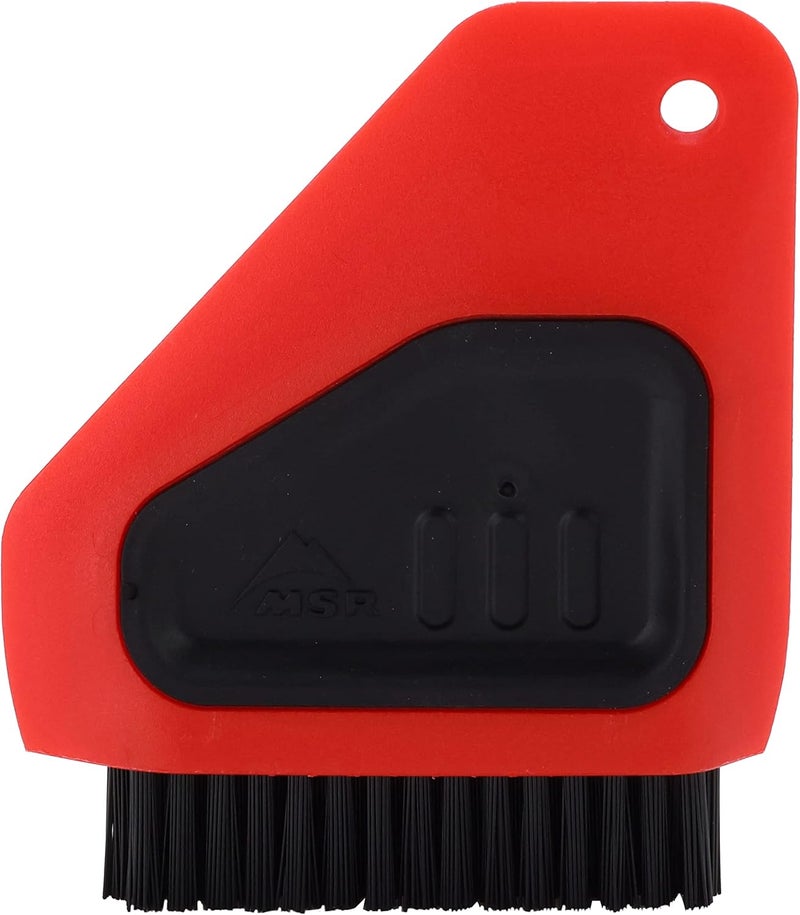 MSR Alpine Dish Brush and Scraper in Red - Ergonomic Kitchen Cleaning Tool - Image 5