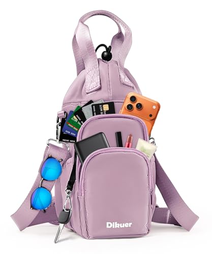 Dikuer Water Bottle Holder with Strap 4 Big Pockets with Compartment 24oz32oz40oz Crossbody Water Bottle Carrier Bag - Image 1