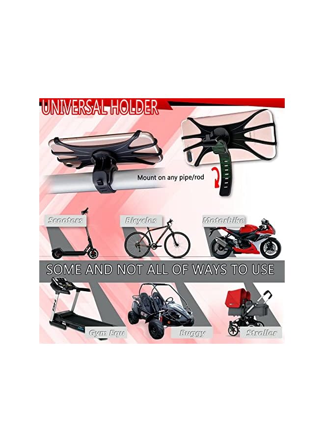 S-TOP Universal Flexible 360° Rotation Premium Silicone Mobile Holder without Any Scratches (Blue) - Image 4