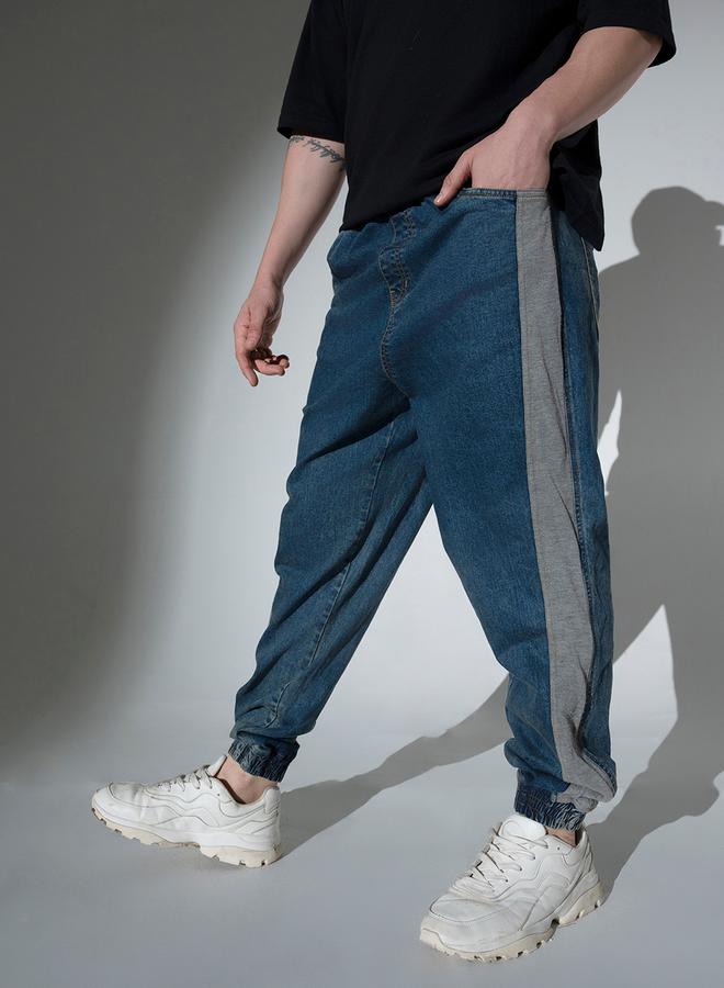 Hubberholme Mid Rise Regular Fit Jeans with Side Panel - Image 3