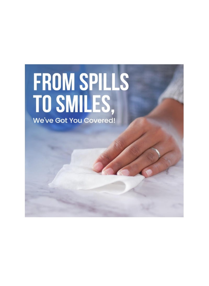 Nice Touch Facial Tissue - 2-Ply X 6 Cube Boxes of 100 Sheets Each - 600 Premium Soft Feel and Absorbent Tissues for All Skin Types and any event - Image 3