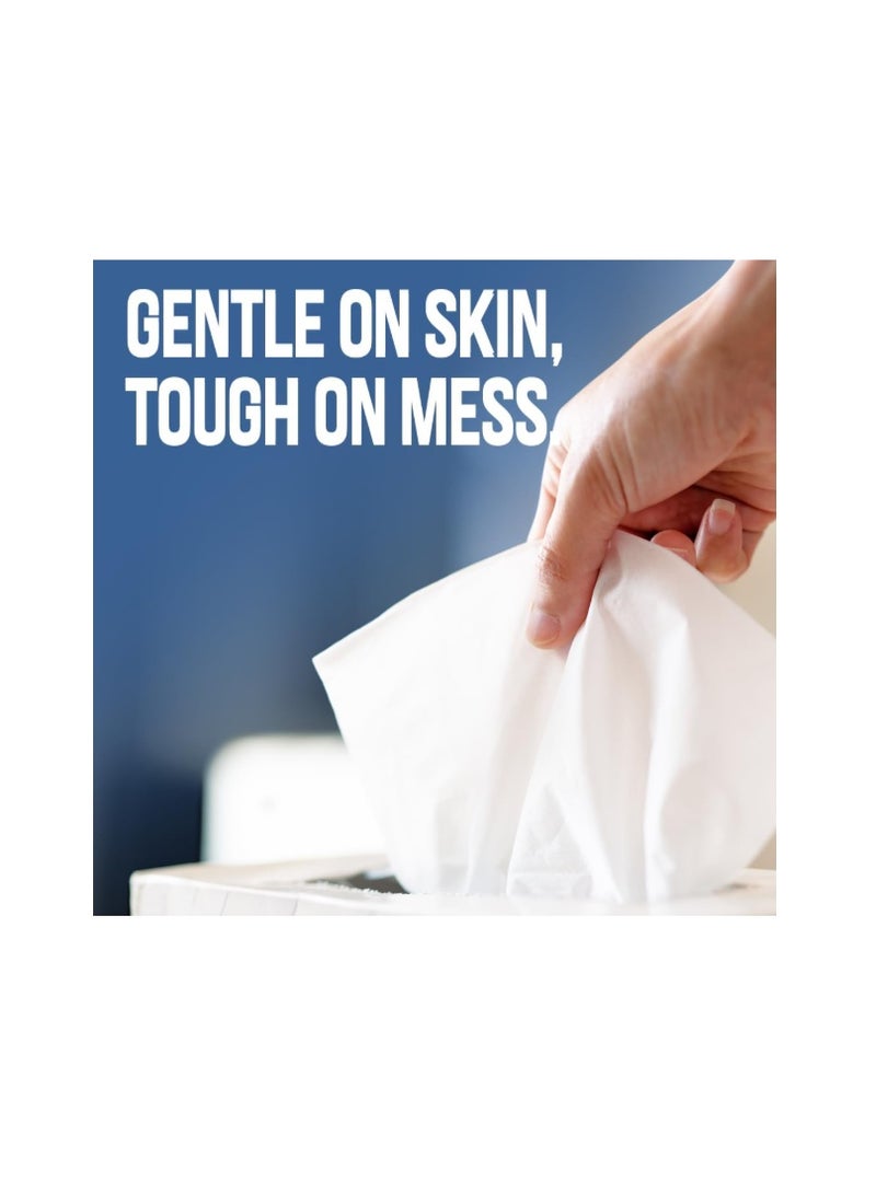 Nice Touch Facial Tissue - 2-Ply X 6 Cube Boxes of 100 Sheets Each - 600 Premium Soft Feel and Absorbent Tissues for All Skin Types and any event - Image 5