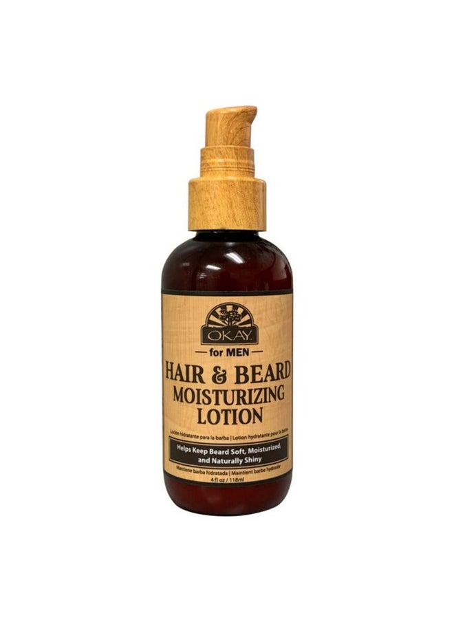 OKAY Kay Men Beard And Hair Moisturizing Lotion 4Oz / 118Ml  - Image 1
