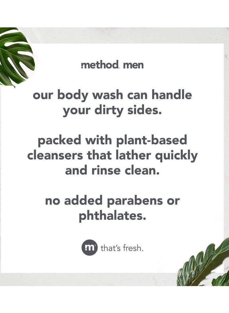 Method Method Men Body Wash, Sea + Surf, Paraben and Phthalate Free, 18 FL Oz (Pack of 3),Softening - Image 3