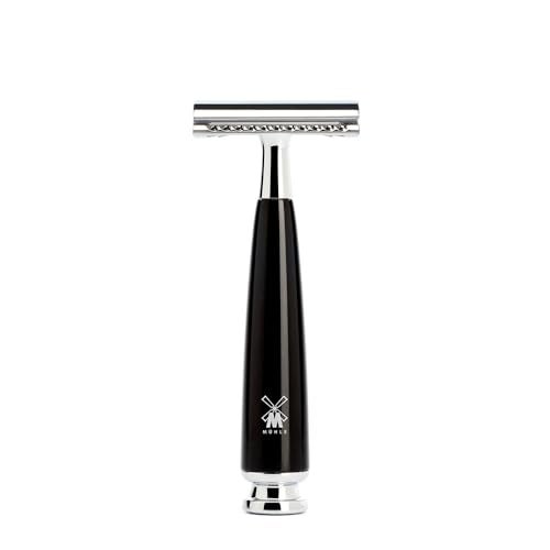 MHLE RYTMO Double Edge Safety Razor Closed Comb For Men Perfect for Every Day Use Barbershop Quality Close Smooth Shave