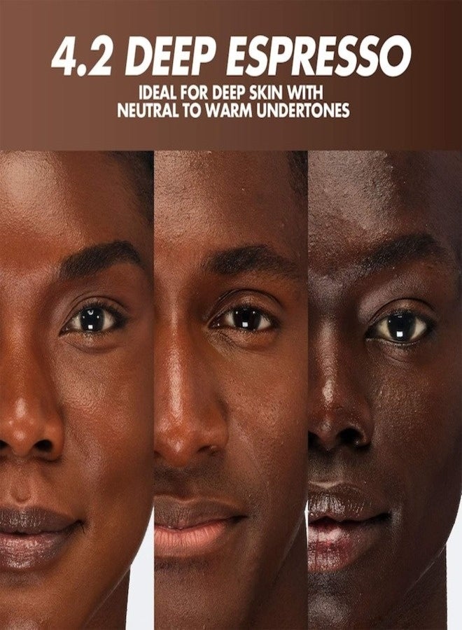 MAKE UP FOR EVER HD Skin Shine-Controlling & Blurring Setting Powder 0.63oz – Shade 4.2 Deep Espresso – For Deep Skin with Neutral to Warm Undertones - Image 3