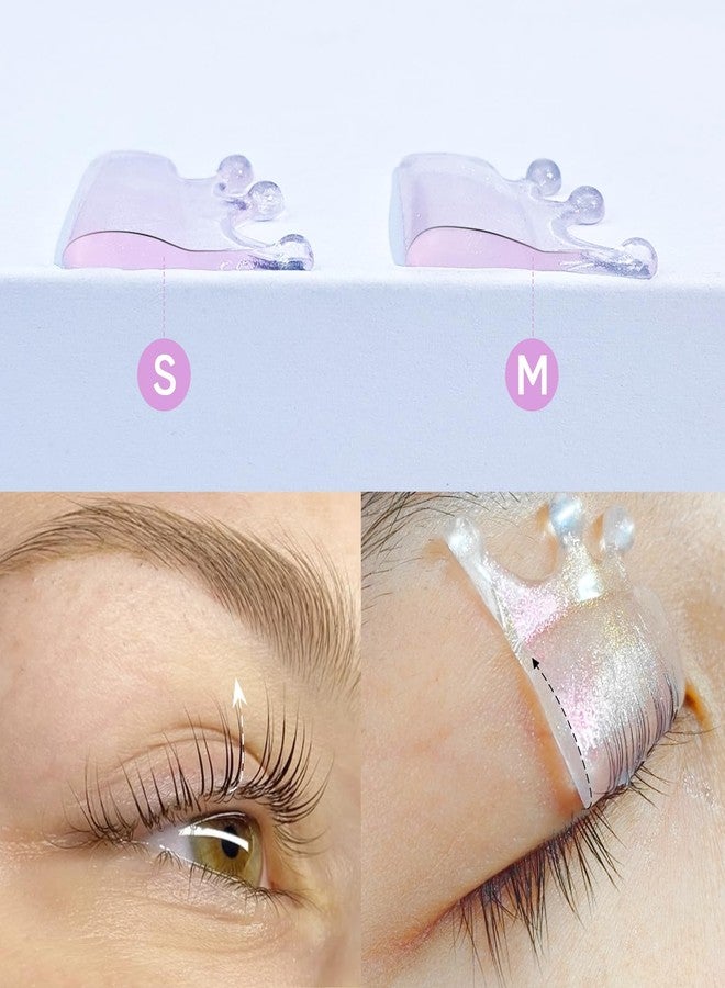 PERMANIA Lash Lift Pads, New Self-Adhesive Super Soft Lash Lift Rods Extreme Eyelash Curler Reusable (Pink) - Image 2