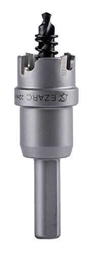 EZARC Carbide Hole Saw Heavy Duty, Hole Cutter for Stainless Steel, Sheet Metal 7/8" 22mm - Image 1