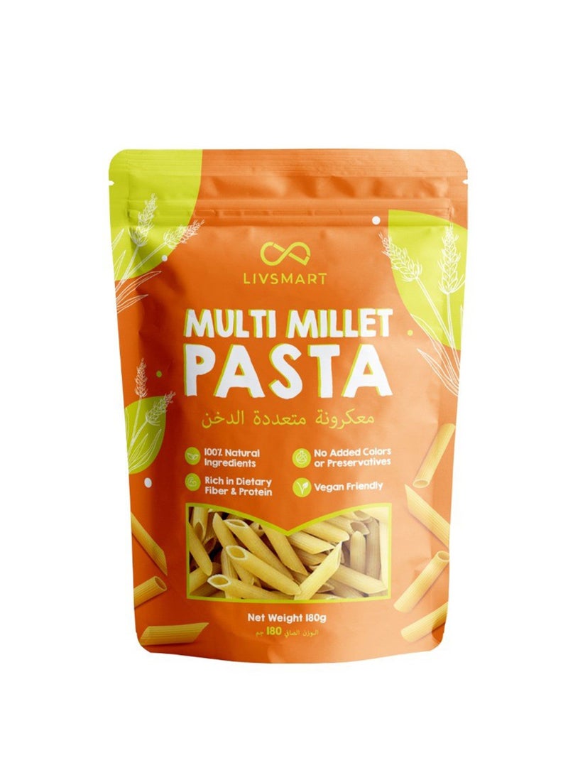 LIVSMART Organic Multi Millet Pasta 180g, Pack of 2 - Image 2