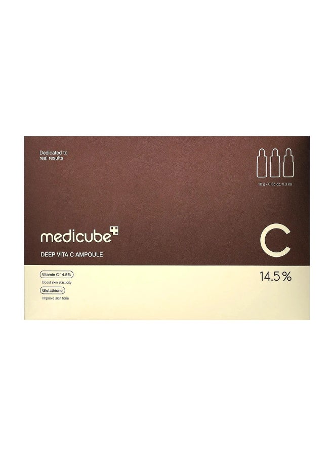 Medicube Deep Vita C 14.5% Ampoule 10g *3 - Image 3