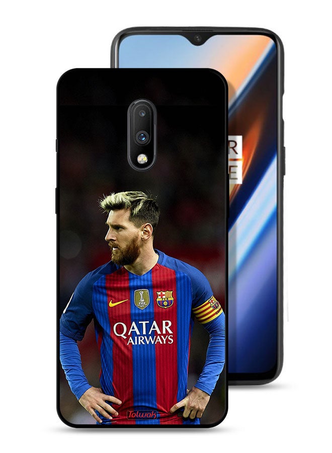 Tolwak OnePlus 7 Protective Case Cover Messi Barcelona - Image 1