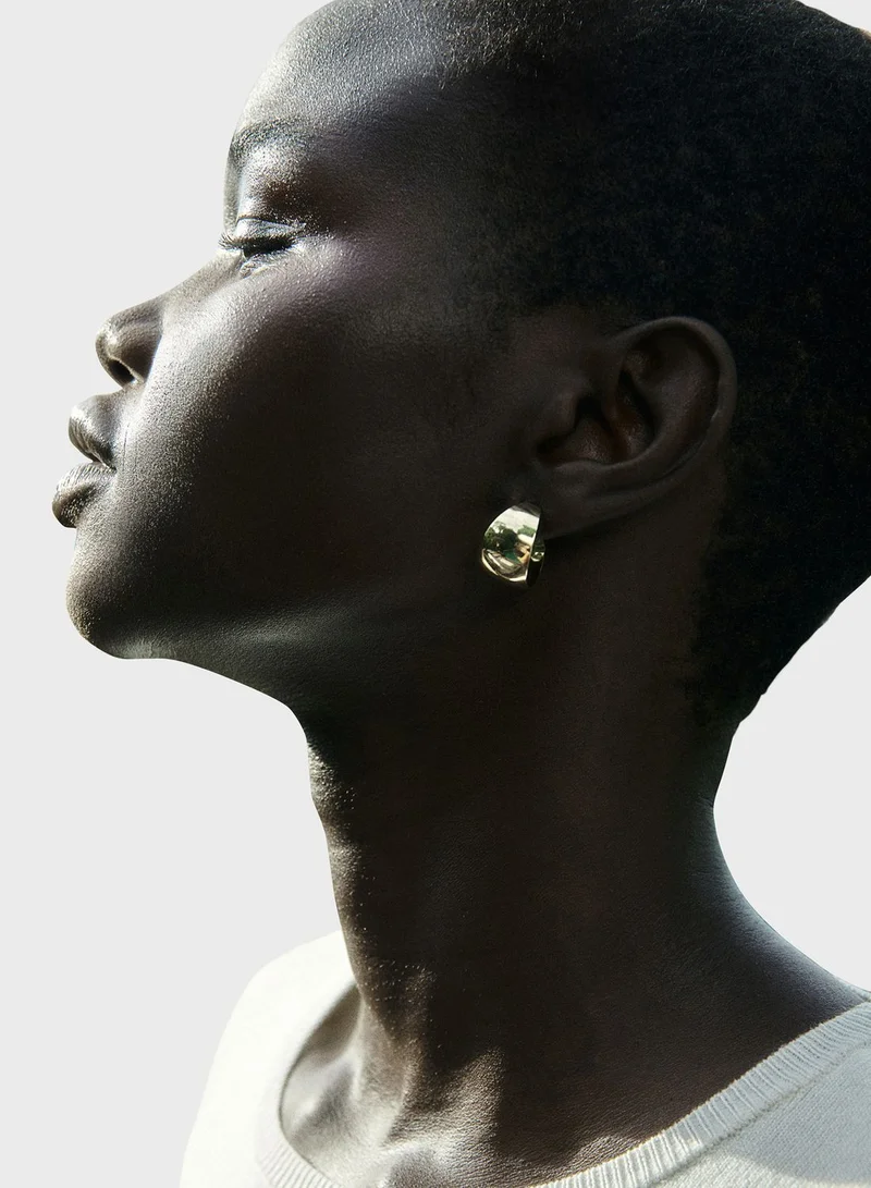 H&M 2 Pairs Hoop Earrings