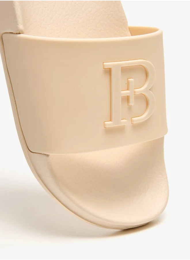 Flora Bella By Shoexpress Textured Slides