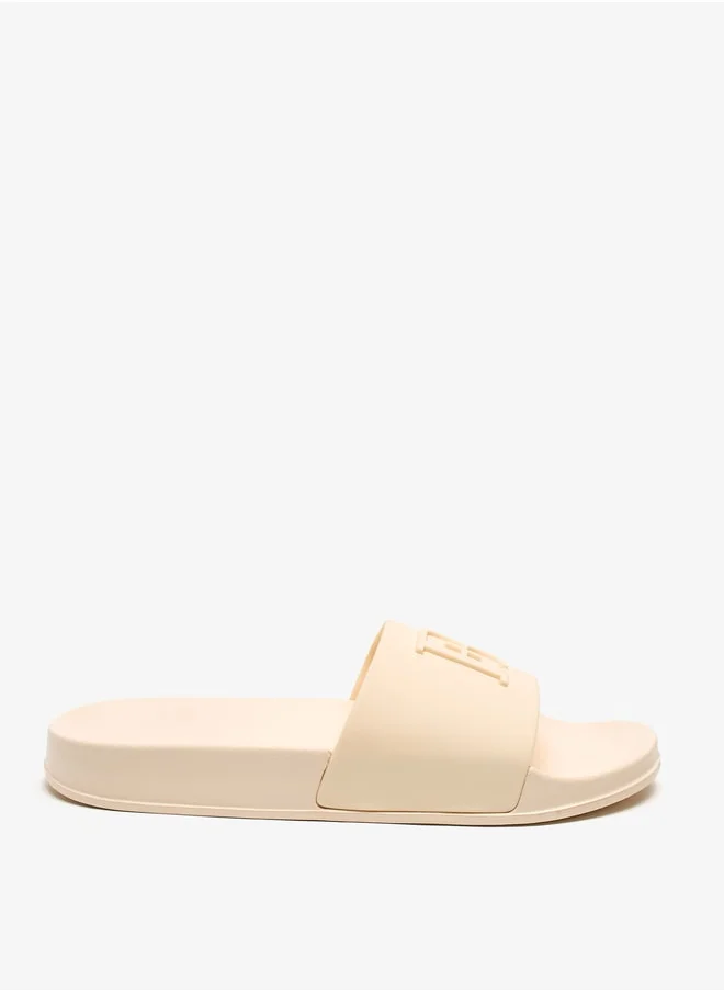 Flora Bella By Shoexpress Textured Slides