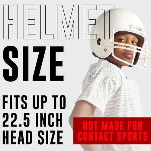 Franklin Sports Penn State Kids Football Helmet Jersey Set NCAA Youth Football Costume Set Helmet Jersey Chin Strap Included Youth Medium - Image 3