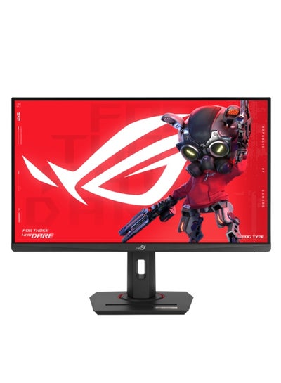ASUS 27 Inch ROG Strix Full HD Fast IPS Gaming Monitor, 380Hz OC Refresh Rate, 0.3ms GTG, ELMB Sync, DisplayHDR 400, G-SYNC Compatible, FreeSync Premium, 110% sRGB, HDMI 2.1, DisplayPort 1.4, USB-C, VESA Mountable XG279CNS Black 24 inch Black