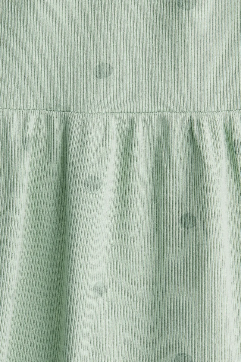 H&M Ribbed jersey dress
