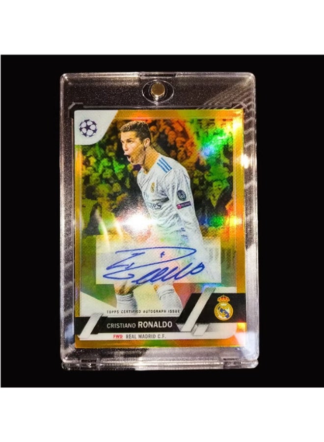CR7 Cristiano Ronaldo  Signed Trading Card - Limited Edition of 1 - Image 2