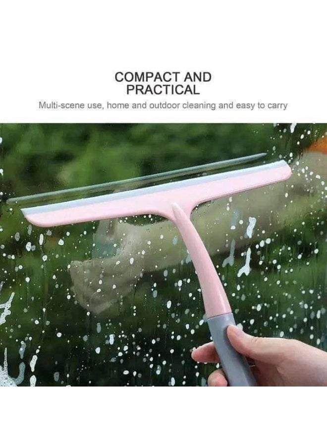 Silicone Glass Wiper (Multicolor) High Quality Materials with Plastic Handle - Image 4