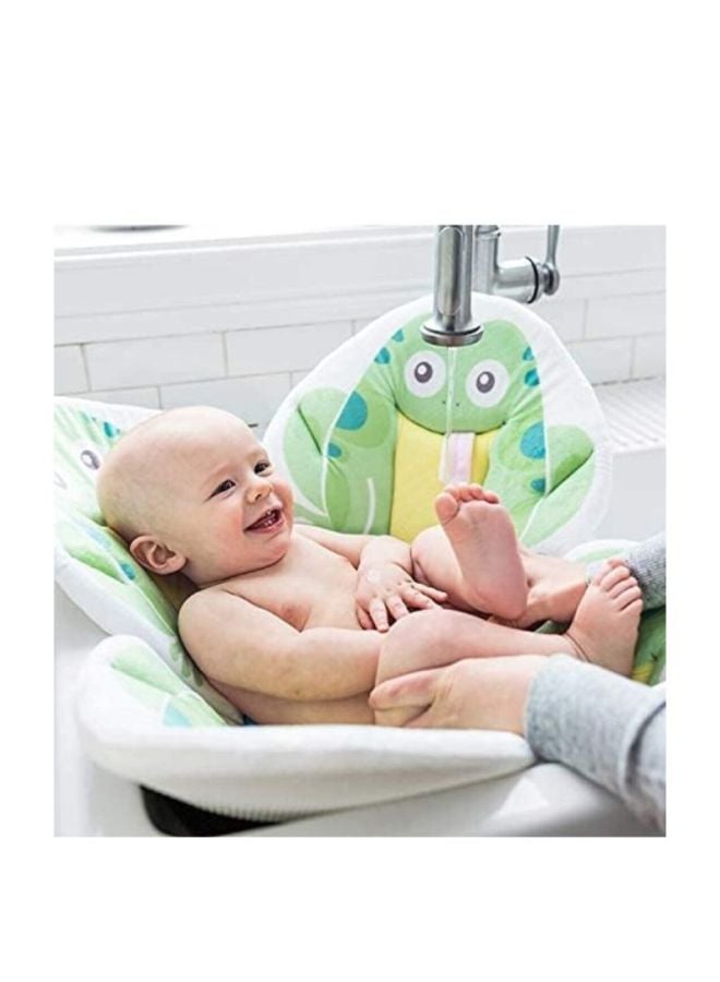 Blooming Bath Baby Sink Frog Bath Tub - Green - Image 4