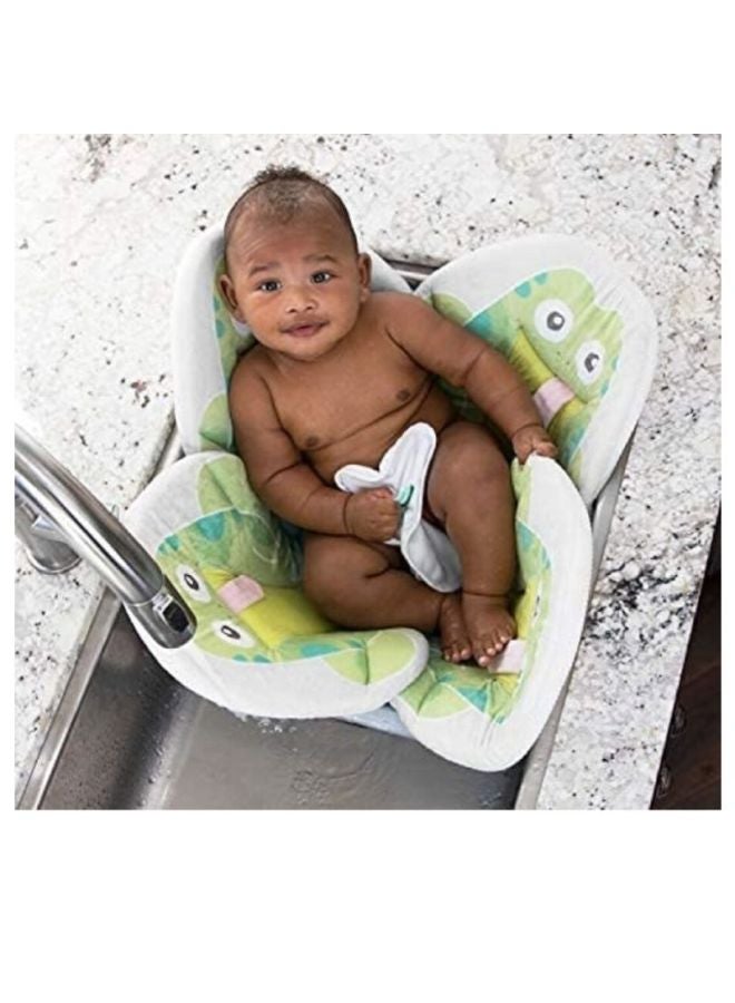 Blooming Bath Baby Sink Frog Bath Tub - Green - Image 3