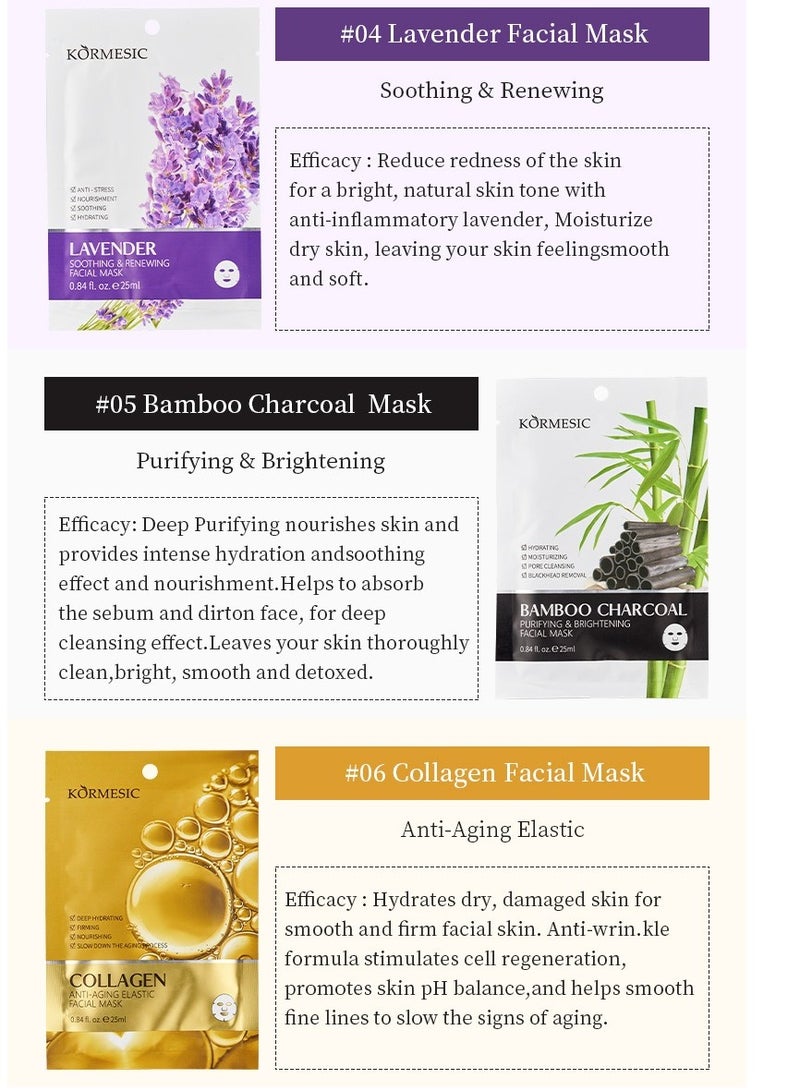 Kormesic قناع خزامى مهدئ ومهدئ 25 مل-5 عبوات - Image 2