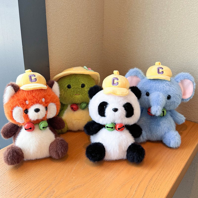 Cute Plush Animal Figures for Desk Decor - Image 4
