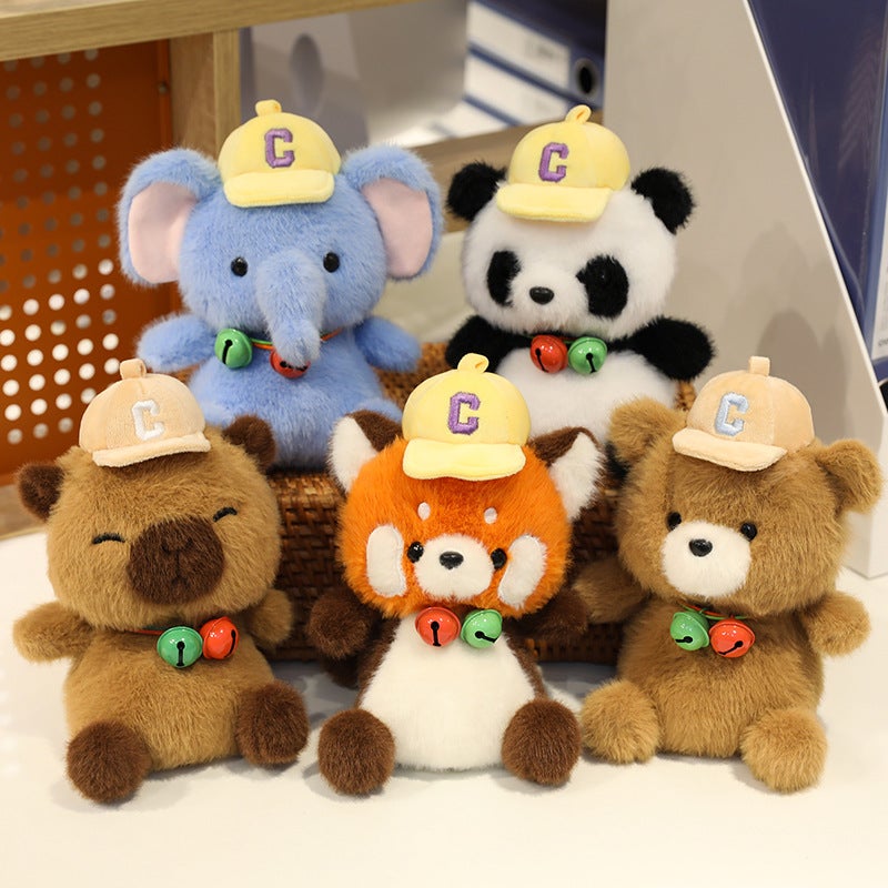 Cute Plush Animal Figures for Desk Decor - Image 1