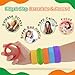 DODOLOL Slap Bracelets Textured Silicone Fidget Bracelet for AutismADHDAnxiety Relief Sensory Calming Tools Special Needs Must HavesAutistic Classroom ToysAutisma Relieve Stress for Kids Adults 6 Pack - Image 4
