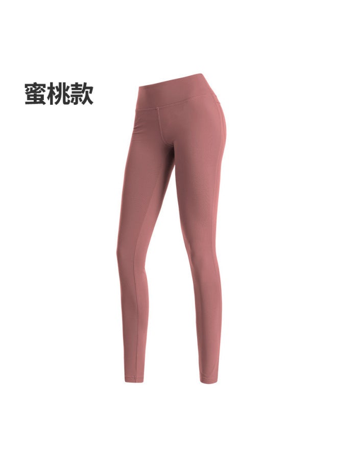 Naked Sense No Embarrassment Line Sports Tight Fitness High Waist Hip Lifting Peach Hip Yoga Pants Wa58