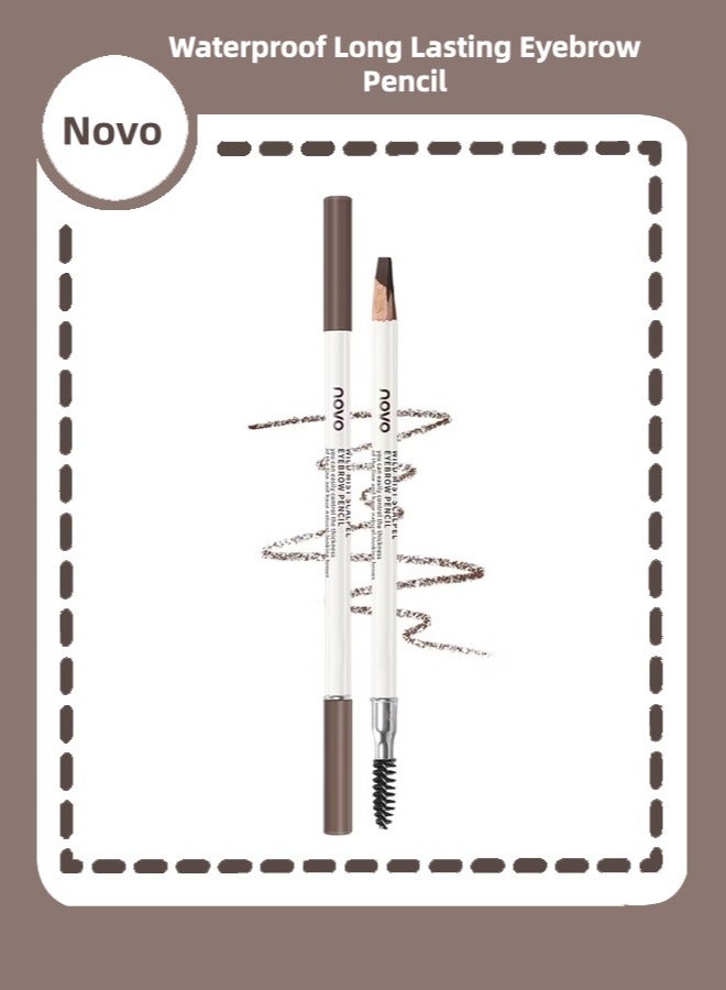 نوفو مقاومة للماء طويلة الأمد الحاجب قلم رصاص 01Dark Brown - Image 1
