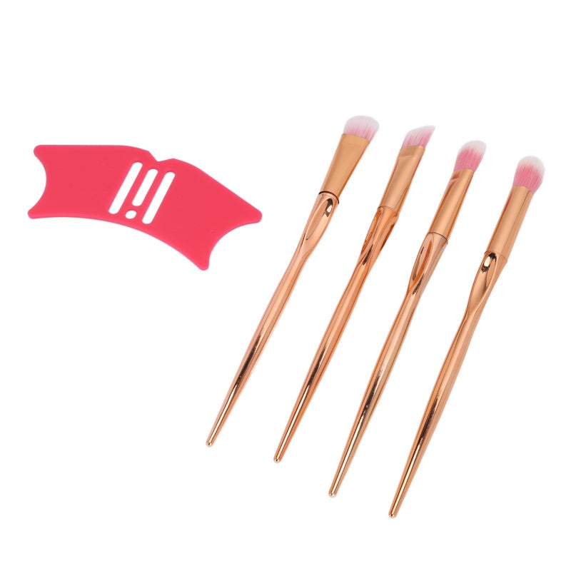 Nose Shadow Tool: Soft Non-Fragile Silicone Makeup Stencil - Multi-Functional Quick Makeup Guide for Beginners Lip and Eye Makeup - Image 4