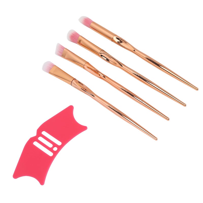 Nose Shadow Tool: Soft Non-Fragile Silicone Makeup Stencil - Multi-Functional Quick Makeup Guide for Beginners Lip and Eye Makeup - Image 3