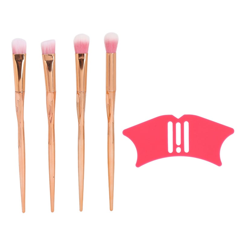 Nose Shadow Tool: Soft Non-Fragile Silicone Makeup Stencil - Multi-Functional Quick Makeup Guide for Beginners Lip and Eye Makeup - Image 1