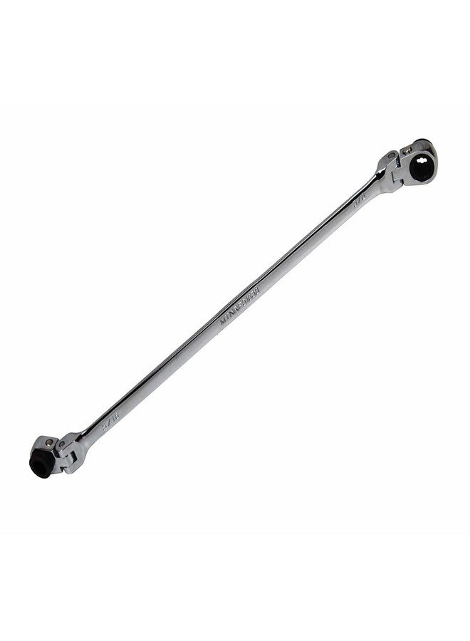 MOUNTAIN 5/16" x 3/8" SAE Double Box Universal Spline Ratcheting Wrench; Reversible, 120 Tooth Design; MTNRF71612 - Image 5