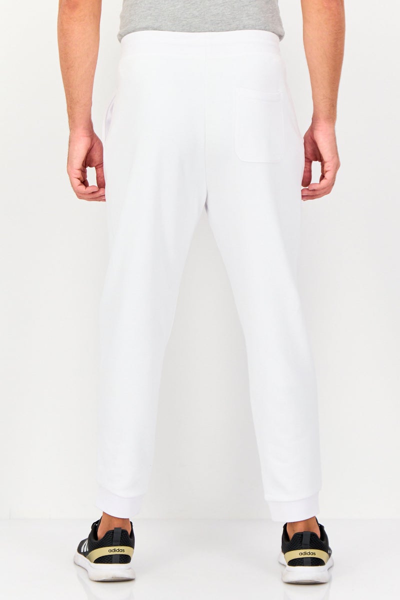 Celio Men Regular Fit Solid Sweatpants, White - Image 2