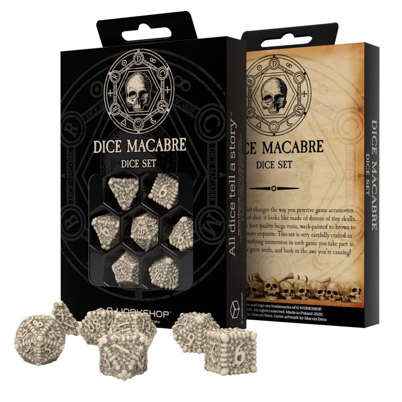 Q WORKSHOP QWorkshop DICE Macabre Dice Set - Image 2