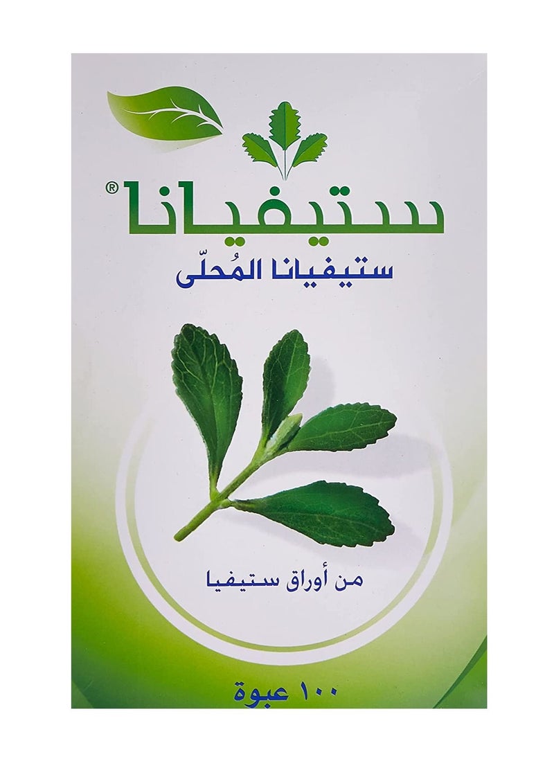 Steviana - Steviana Sweetener From Stevia Leaves pack of 100pieces - Image 1