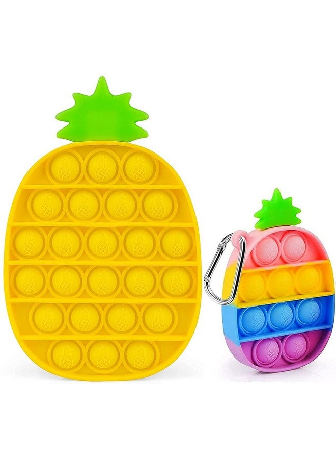 فنبلاست مجموعة FunBlast Pop it (عبوة من لعبتين Popit)، ألعاب أطفال، ألعاب فيدجيت، لعبة Pop it، لعبة Push Pop Bubble Fidget الحسية، لعبة تخفيف التوتر Fidget الحسية، هدايا مبتكرة للبنات والأولاد والأطفال (36) - Image 1