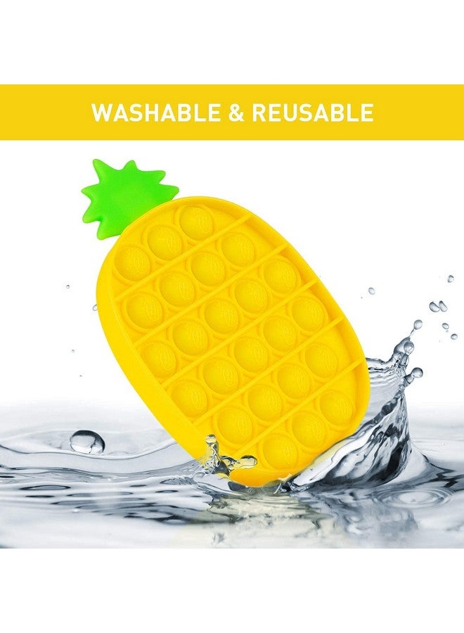 فنبلاست مجموعة FunBlast Pop it (عبوة من لعبتين Popit)، ألعاب أطفال، ألعاب فيدجيت، لعبة Pop it، لعبة Push Pop Bubble Fidget الحسية، لعبة تخفيف التوتر Fidget الحسية، هدايا مبتكرة للبنات والأولاد والأطفال (36) - Image 5