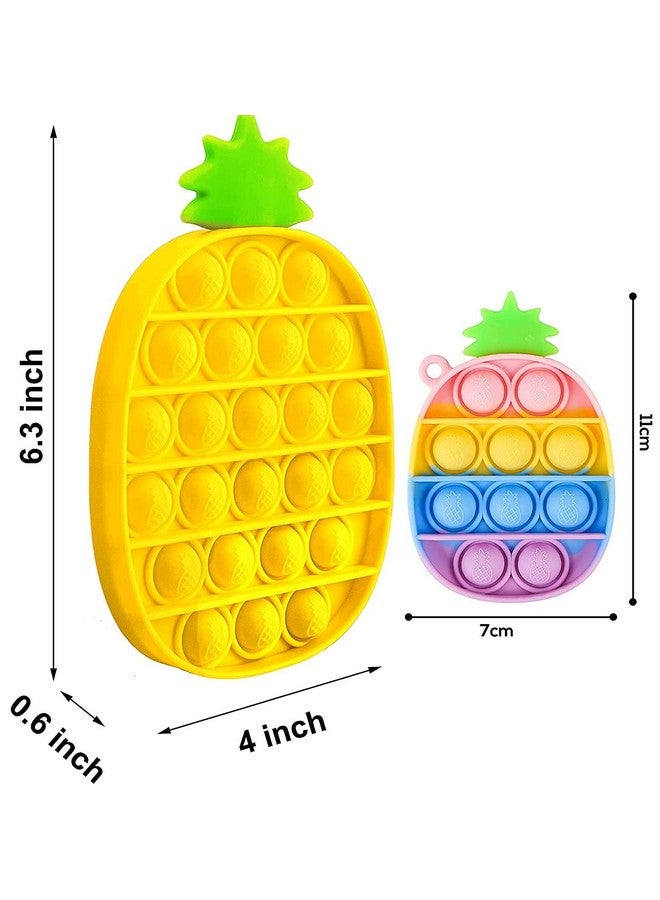 فنبلاست مجموعة FunBlast Pop it (عبوة من لعبتين Popit)، ألعاب أطفال، ألعاب فيدجيت، لعبة Pop it، لعبة Push Pop Bubble Fidget الحسية، لعبة تخفيف التوتر Fidget الحسية، هدايا مبتكرة للبنات والأولاد والأطفال (36) - Image 3