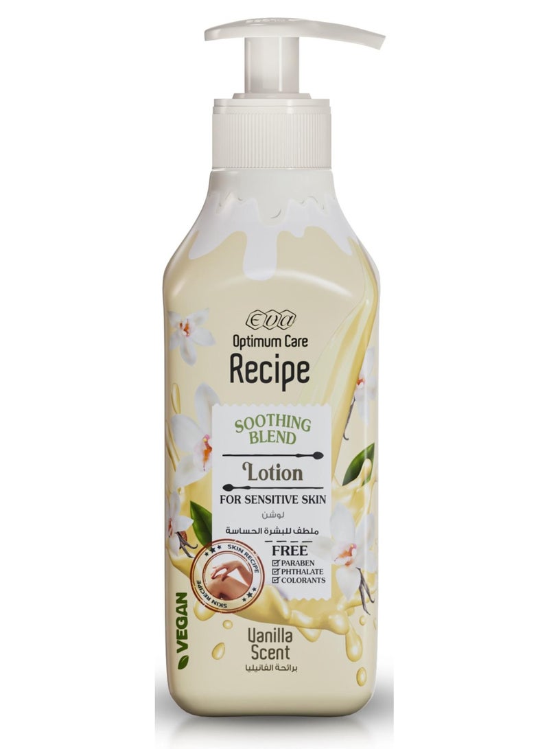 إيفا ايفا بادي لوشن  اوبتيموم لوشن ملطف للبشرة الحساسة برائحة الفانيليا 370 ml - Image 1